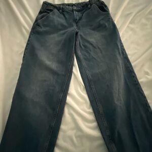 Dark Gray Casual Pants